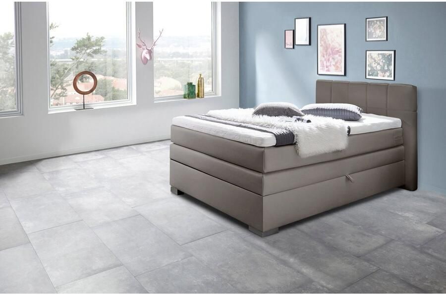 INOSIGN Boxspring Airdrie inclusief bedkist en topper - Foto 10