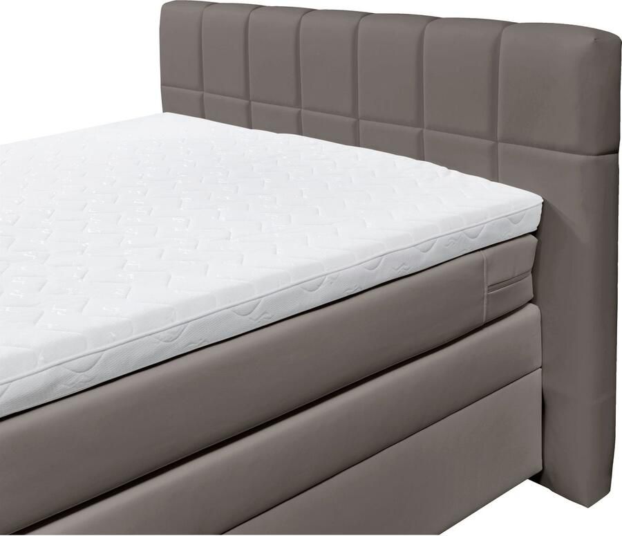 INOSIGN Boxspring Airdrie inclusief bedkist en topper