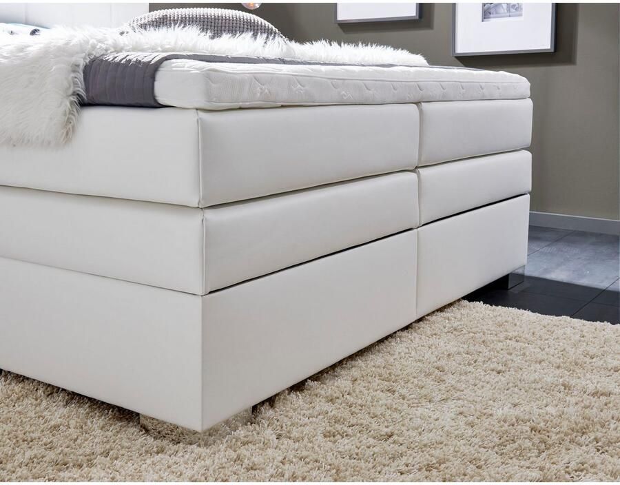 INOSIGN Boxspring Airdrie inclusief bedkist en topper - Foto 3