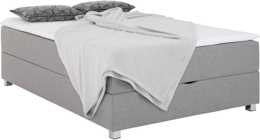 INOSIGN Boxspring Alexis zonder hoofdbord ideaal voor ruimtes met schuine plafonds in 4 breedten - Foto 6