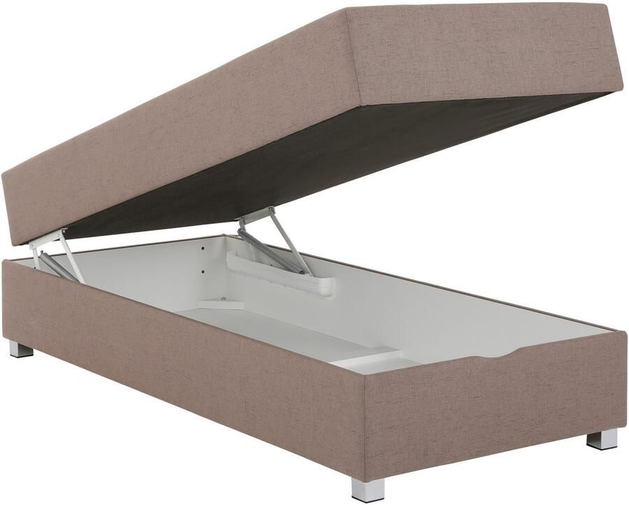 INOSIGN Boxspring Alexis zonder hoofdbord ideaal voor ruimtes met schuine plafonds in 4 breedten - Foto 2