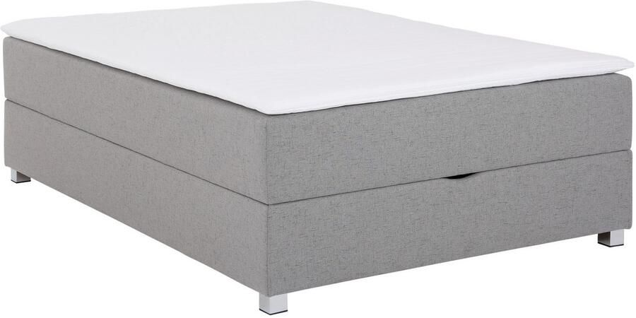 INOSIGN Boxspring Alexis zonder hoofdbord ideaal voor ruimtes met schuine plafonds in 4 breedten - Foto 7