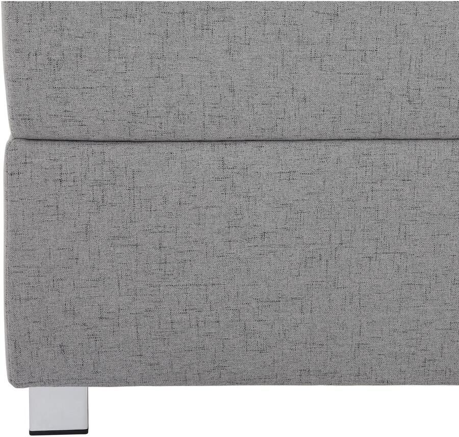 INOSIGN Boxspring Alexis zonder hoofdbord ideaal voor ruimtes met schuine plafonds in 4 breedten