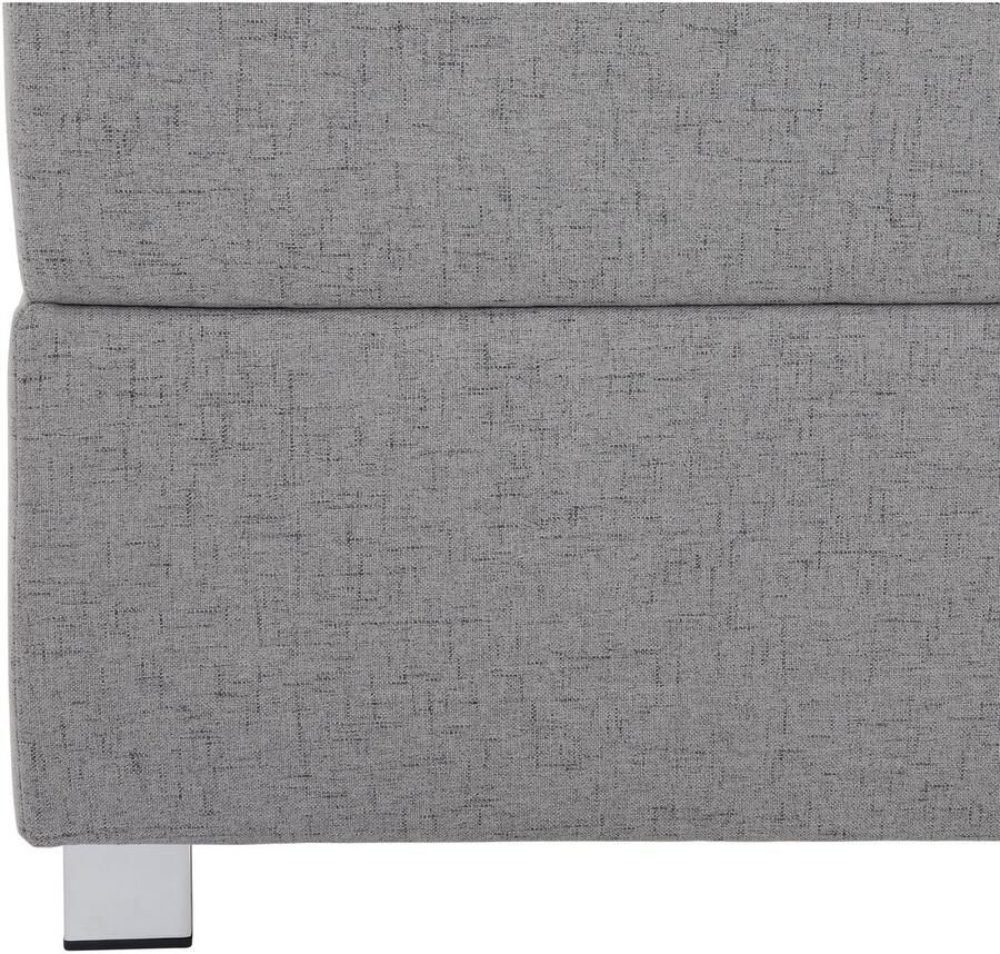 INOSIGN Boxspring Alexis zonder hoofdbord ideaal voor ruimtes met schuine plafonds in 4 breedten