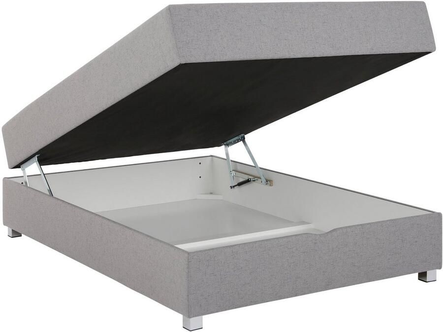 INOSIGN Boxspring Alexis zonder hoofdbord ideaal voor ruimtes met schuine plafonds in 4 breedten - Foto 3