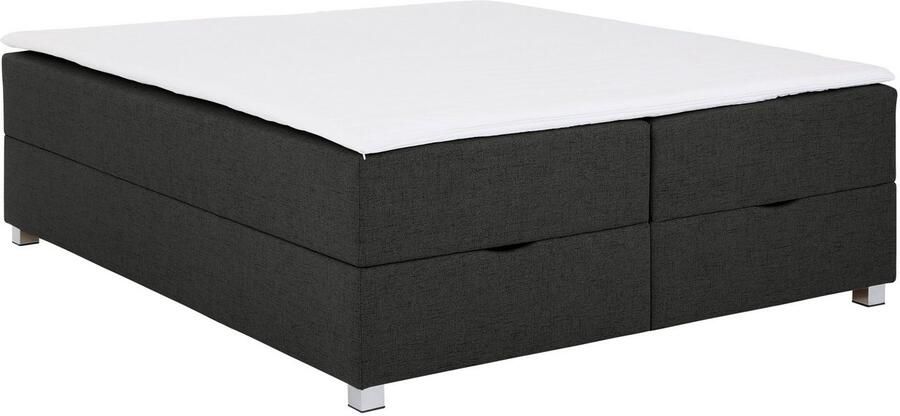 INOSIGN Boxspring Alexis zonder hoofdbord ideaal voor ruimtes met schuine plafonds in 4 breedten - Foto 6