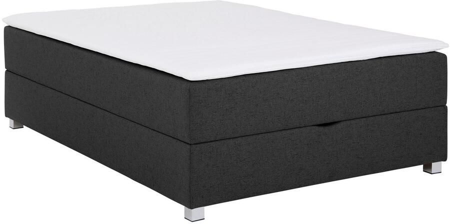 INOSIGN Boxspring Alexis zonder hoofdbord ideaal voor ruimtes met schuine plafonds in 4 breedten - Foto 7