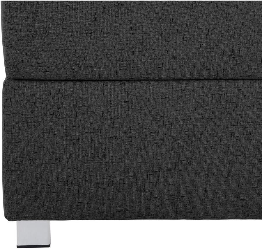 INOSIGN Boxspring Alexis zonder hoofdbord ideaal voor ruimtes met schuine plafonds in 4 breedten