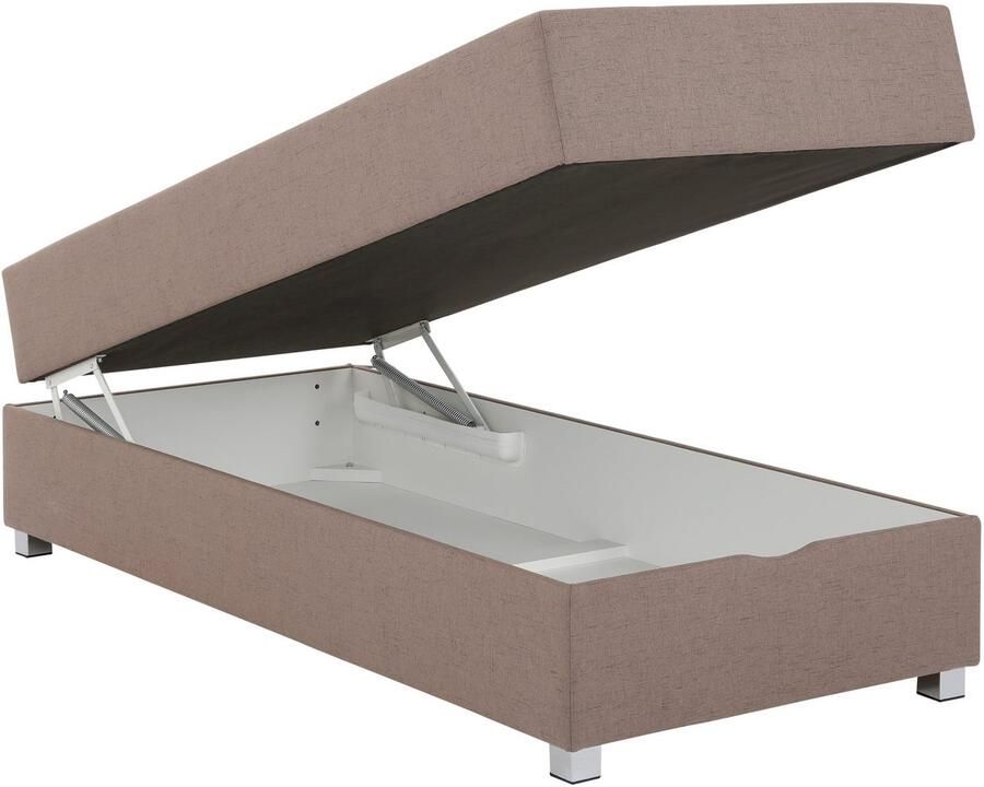 INOSIGN Boxspring Alexis zonder hoofdbord ideaal voor ruimtes met schuine plafonds in 4 breedten - Foto 2