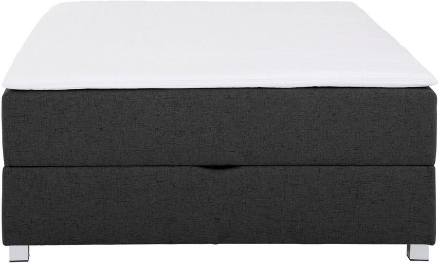 INOSIGN Boxspring Alexis zonder hoofdbord ideaal voor ruimtes met schuine plafonds in 4 breedten - Foto 6