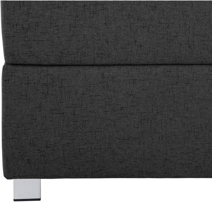 INOSIGN Boxspring Alexis zonder hoofdbord ideaal voor ruimtes met schuine plafonds in 4 breedten