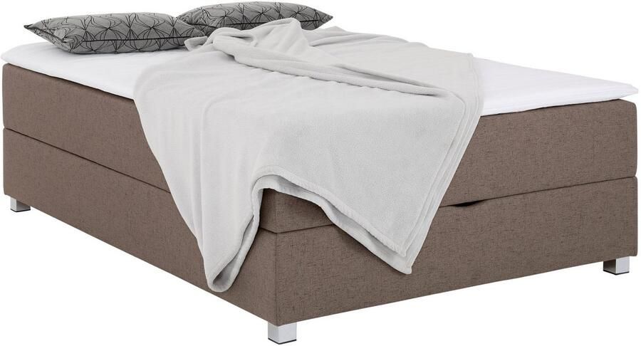 INOSIGN Boxspring Alexis zonder hoofdbord ideaal voor ruimtes met schuine plafonds in 4 breedten - Foto 7