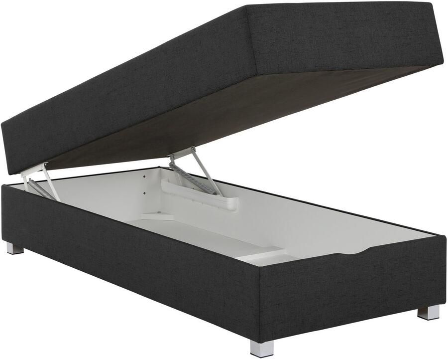 INOSIGN Boxspring Alexis zonder hoofdbord ideaal voor ruimtes met schuine plafonds in 4 breedten - Foto 2