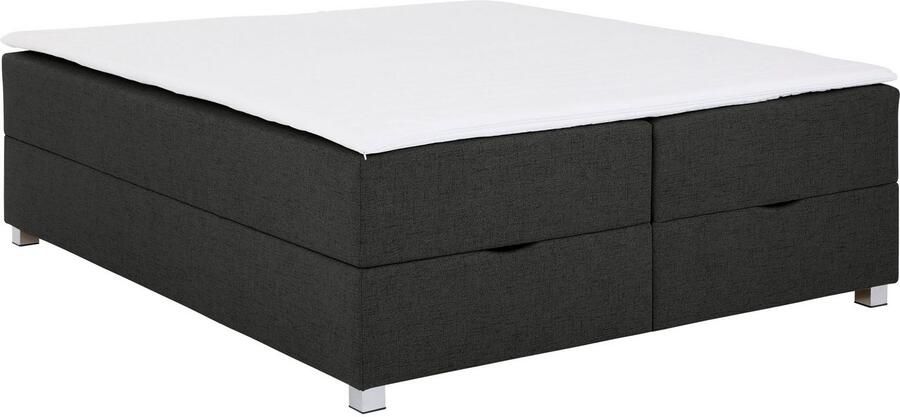 INOSIGN Boxspring Alexis zonder hoofdbord ideaal voor ruimtes met schuine plafonds in 4 breedten - Foto 10