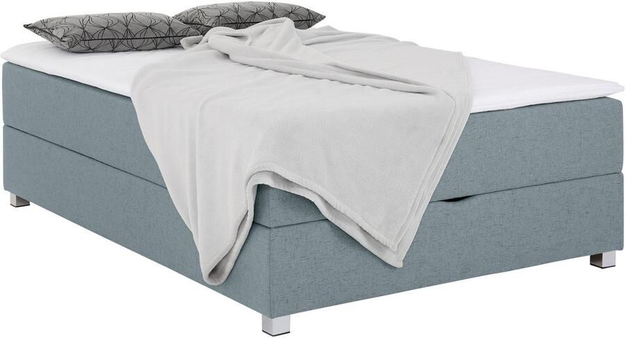 INOSIGN Boxspring Alexis zonder hoofdbord ideaal voor ruimtes met schuine plafonds in 4 breedten - Foto 6