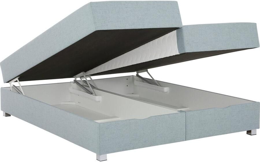 INOSIGN Boxspring Alexis zonder hoofdbord ideaal voor ruimtes met schuine plafonds in 4 breedten - Foto 5