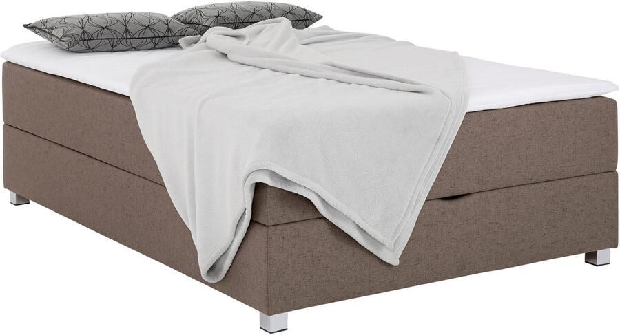 INOSIGN Boxspring Alexis zonder hoofdbord ideaal voor ruimtes met schuine plafonds in 4 breedten - Foto 6