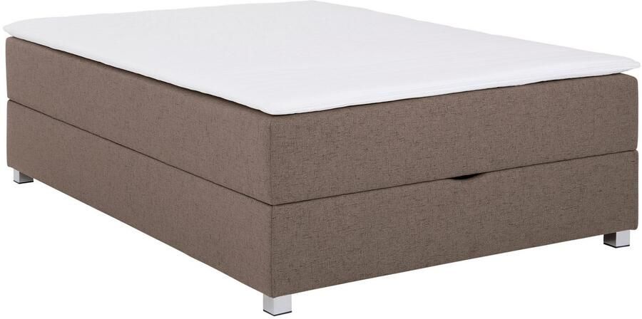 INOSIGN Boxspring Alexis zonder hoofdbord ideaal voor ruimtes met schuine plafonds in 4 breedten - Foto 7