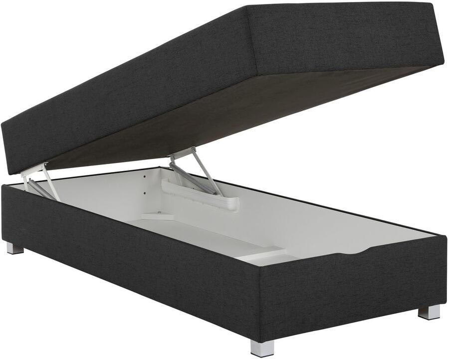 INOSIGN Boxspring Alexis zonder hoofdbord ideaal voor ruimtes met schuine plafonds in 4 breedten - Foto 2