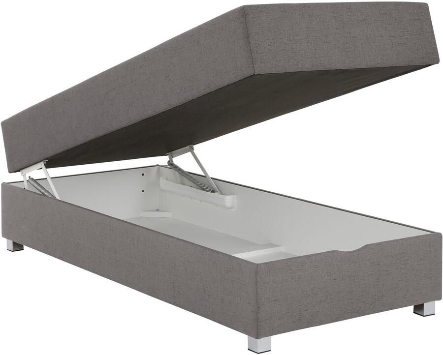 INOSIGN Boxspring Alexis zonder hoofdbord ideaal voor ruimtes met schuine plafonds in 4 breedten - Foto 2