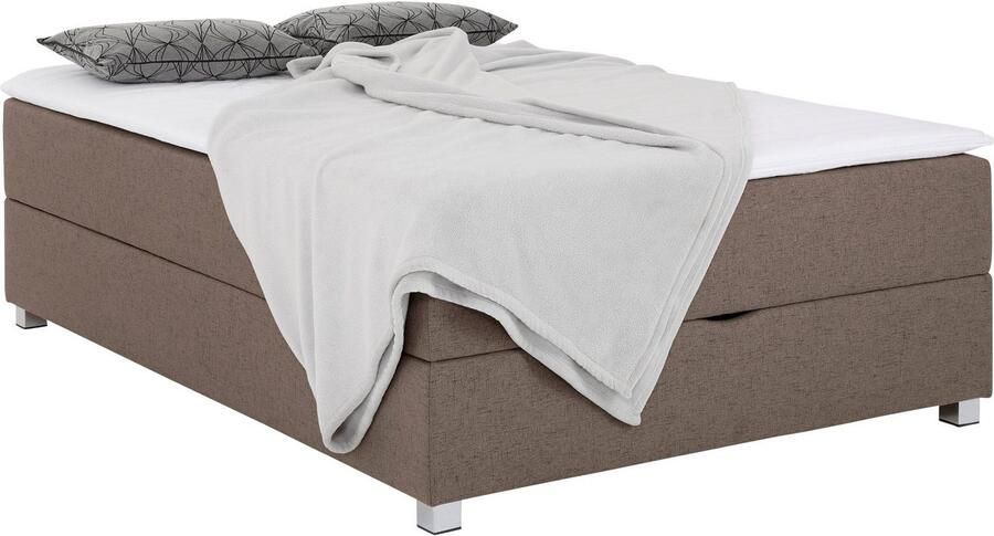 INOSIGN Boxspring Alexis zonder hoofdbord ideaal voor ruimtes met schuine plafonds in 4 breedten - Foto 5