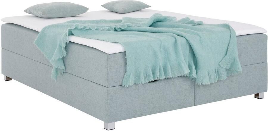 INOSIGN Boxspring Alexis zonder hoofdbord ideaal voor ruimtes met schuine plafonds in 4 breedten - Foto 5