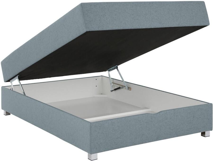 INOSIGN Boxspring Alexis zonder hoofdbord ideaal voor ruimtes met schuine plafonds in 4 breedten - Foto 3