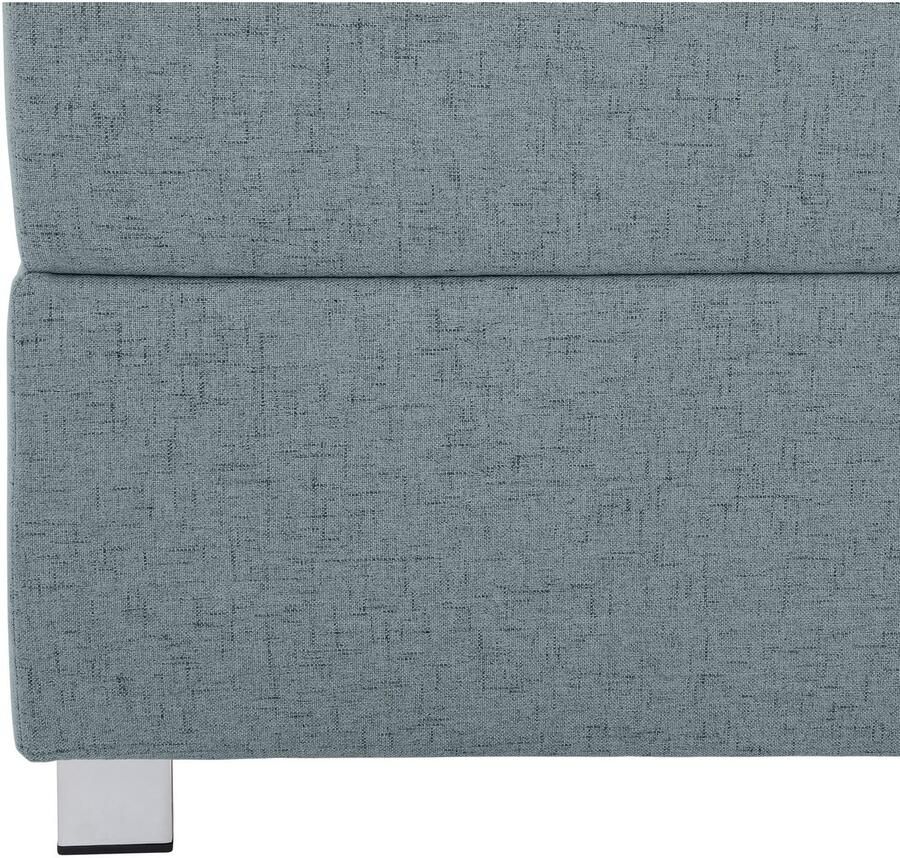 INOSIGN Boxspring Alexis zonder hoofdbord ideaal voor ruimtes met schuine plafonds in 4 breedten