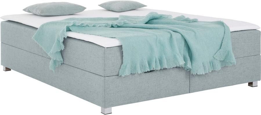 INOSIGN Boxspring Alexis zonder hoofdbord ideaal voor ruimtes met schuine plafonds in 4 breedten - Foto 6