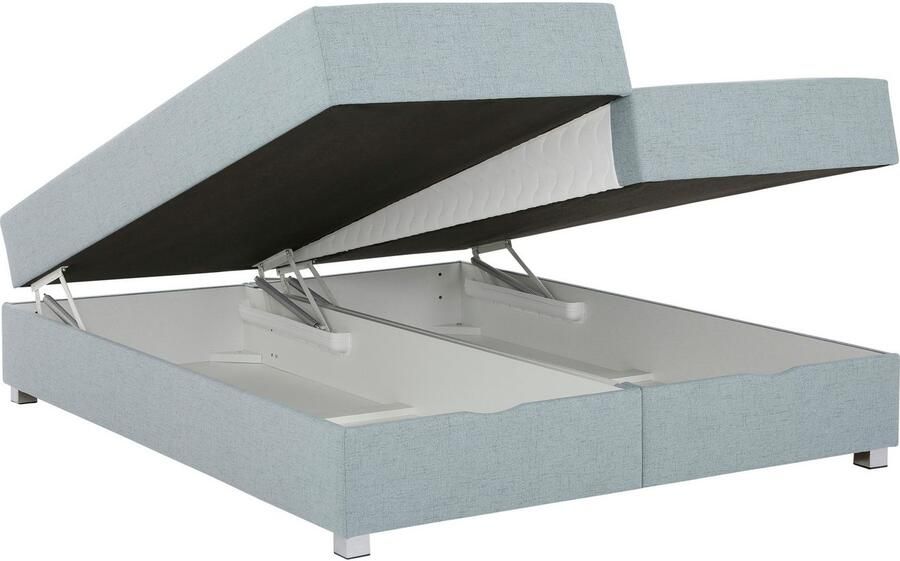 INOSIGN Boxspring Alexis zonder hoofdbord ideaal voor ruimtes met schuine plafonds in 4 breedten - Foto 4