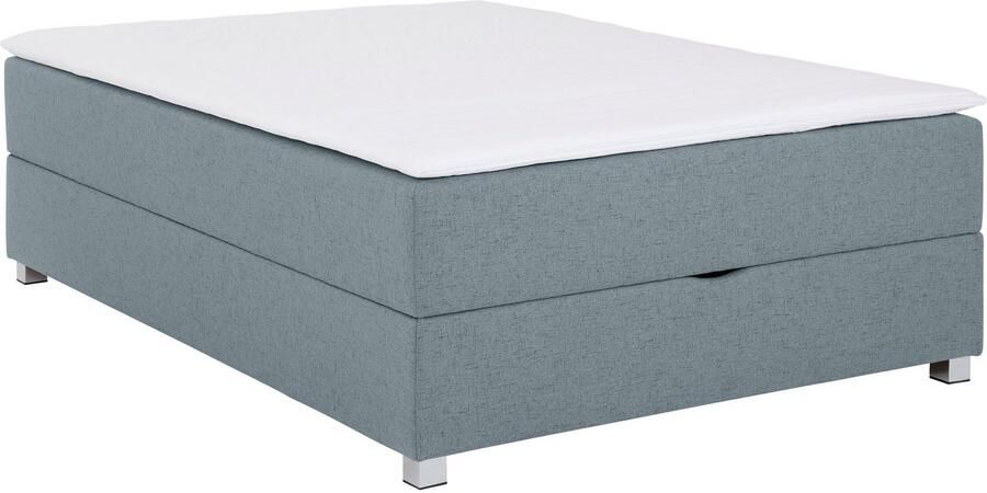 INOSIGN Boxspring Alexis zonder hoofdbord ideaal voor ruimtes met schuine plafonds in 4 breedten - Foto 6