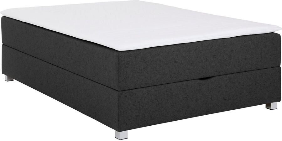 INOSIGN Boxspring Alexis zonder hoofdbord ideaal voor ruimtes met schuine plafonds in 4 breedten - Foto 7