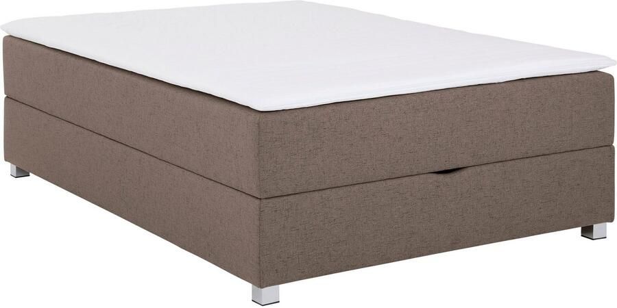 INOSIGN Boxspring Alexis zonder hoofdbord ideaal voor ruimtes met schuine plafonds in 4 breedten - Foto 6