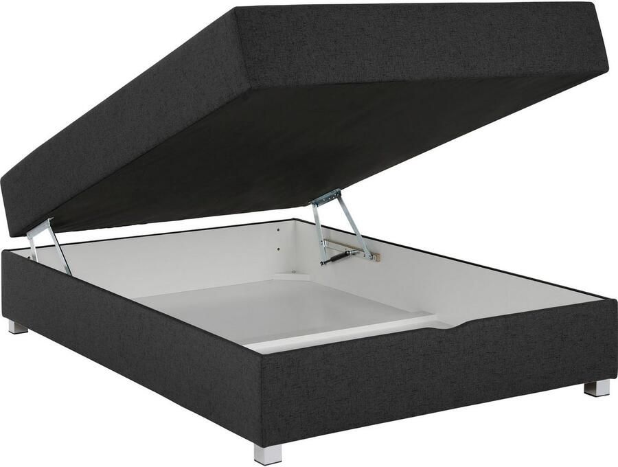 INOSIGN Boxspring Alexis zonder hoofdbord ideaal voor ruimtes met schuine plafonds in 4 breedten - Foto 2