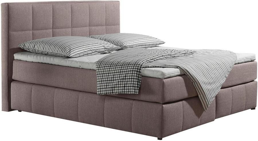 INOSIGN Boxspring Casano met fijne stiksels in 3 matrassoorten 2 hardheden en 5 kleuren - Foto 6