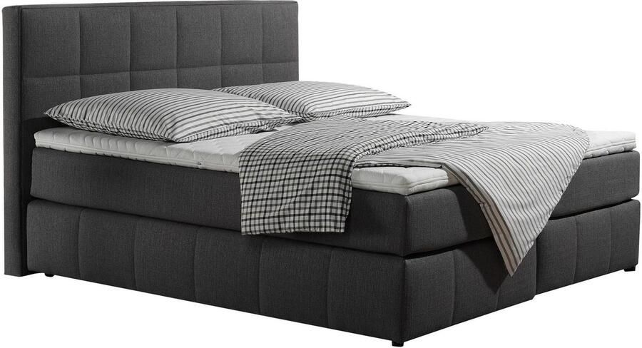 INOSIGN Boxspring Casano met fijne stiksels in 3 matrassoorten 2 hardheden en 5 kleuren - Foto 5