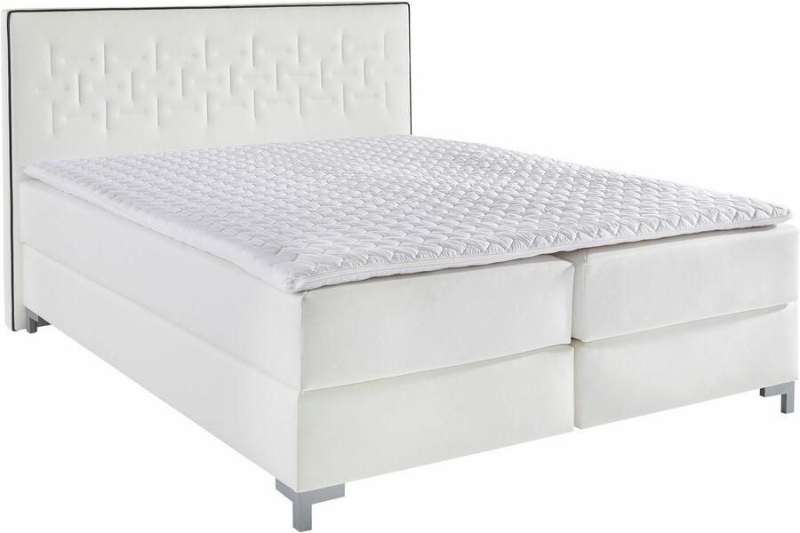 INOSIGN Boxspring Coos met bijzondere stiksels in het hoofdbord 3 matrassoorten 2 hardheden - Foto 6