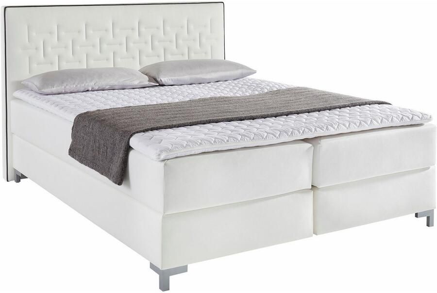 INOSIGN Boxspring Coos met bijzondere stiksels in het hoofdbord 3 matrassoorten 2 hardheden - Foto 5