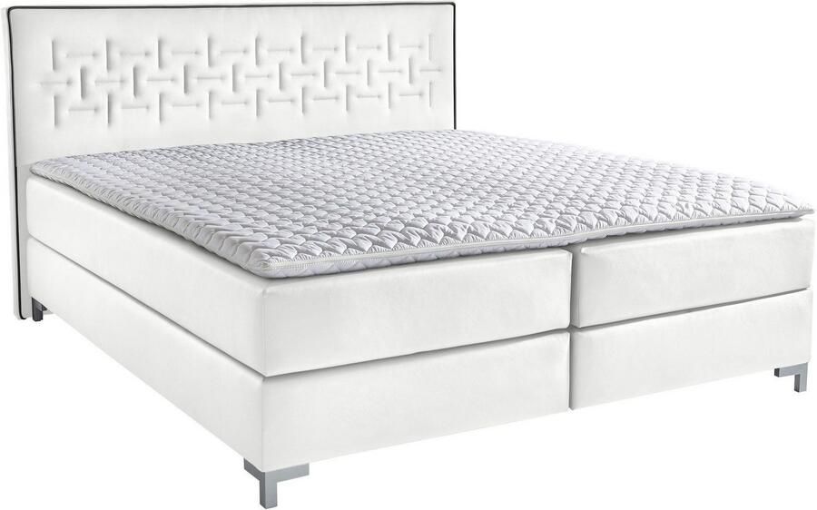 INOSIGN Boxspring Coos met bijzondere stiksels in het hoofdbord 3 matrassoorten 2 hardheden - Foto 6