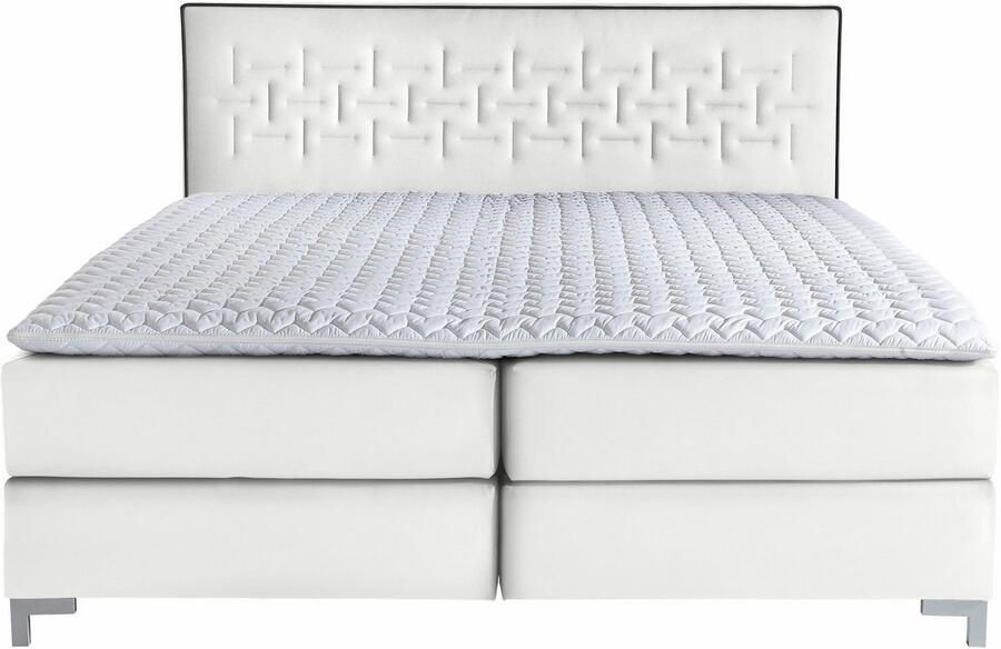 INOSIGN Boxspring Coos met bijzondere stiksels in het hoofdbord 3 matrassoorten 2 hardheden - Foto 8