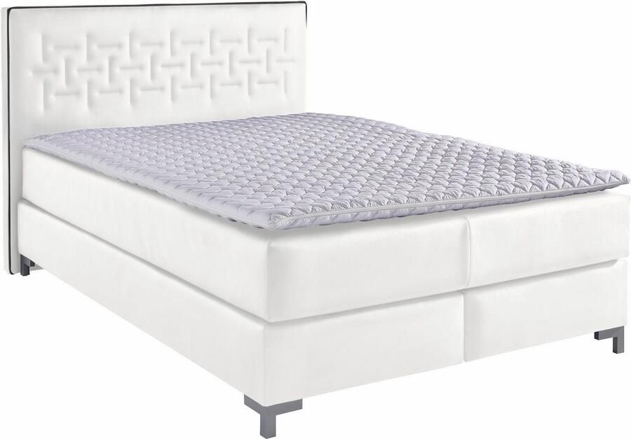 INOSIGN Boxspring Coos met bijzondere stiksels in het hoofdbord 3 matrassoorten 2 hardheden - Foto 5