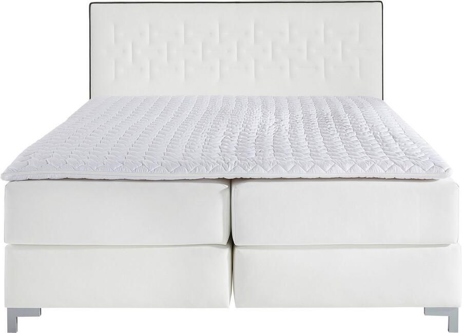 INOSIGN Boxspring Coos met bijzondere stiksels in het hoofdbord 3 matrassoorten 2 hardheden - Foto 2