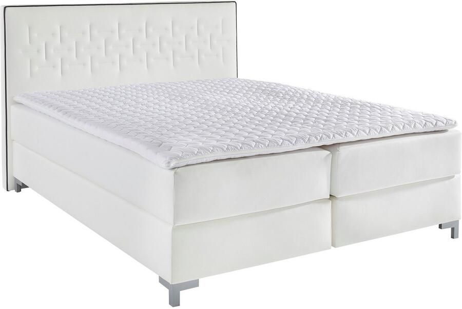 INOSIGN Boxspring Coos met bijzondere stiksels in het hoofdbord 3 matrassoorten 2 hardheden - Foto 6