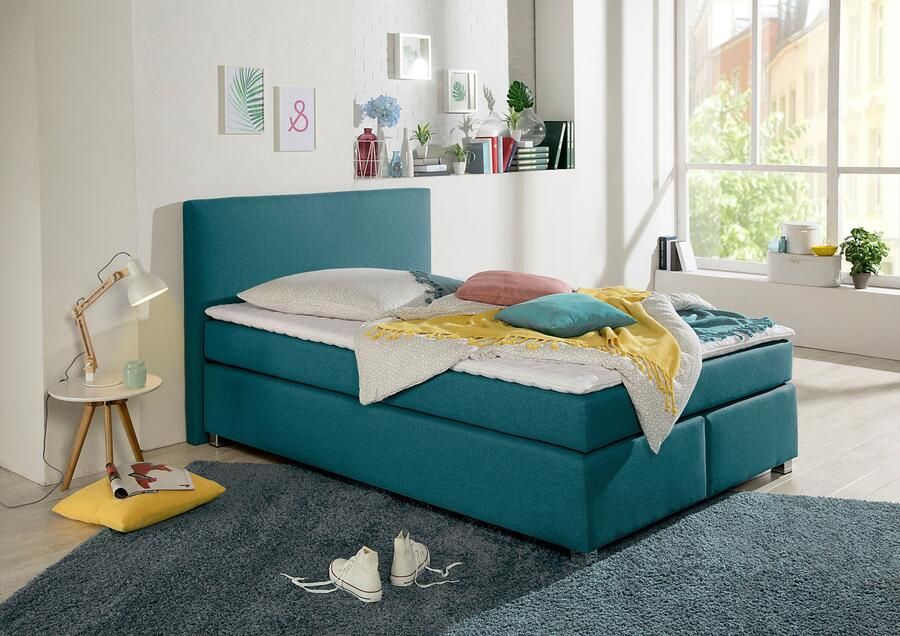 INOSIGN Boxspring Eliana incl. topmatras in 4 breedten 3 matrassoorten en 2 hardheden - Foto 4