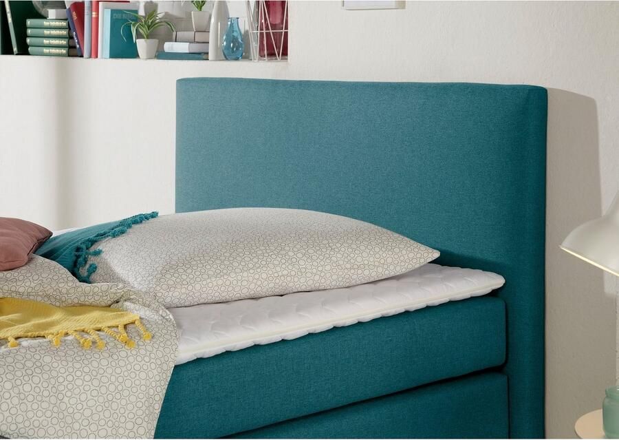 INOSIGN Boxspring Eliana incl. topmatras in 4 breedten 3 matrassoorten en 2 hardheden