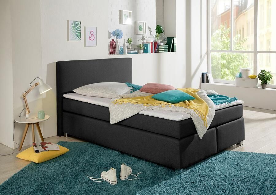 INOSIGN Boxspring Eliana incl. topmatras in 4 breedten 3 matrassoorten en 2 hardheden - Foto 4