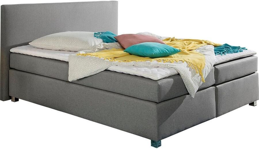 INOSIGN Boxspring Eliana incl. topmatras in 4 breedten 3 matrassoorten en 2 hardheden - Foto 3