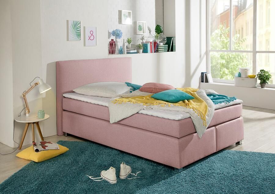 INOSIGN Boxspring Eliana incl. topmatras in 4 breedten 3 matrassoorten en 2 hardheden - Foto 4
