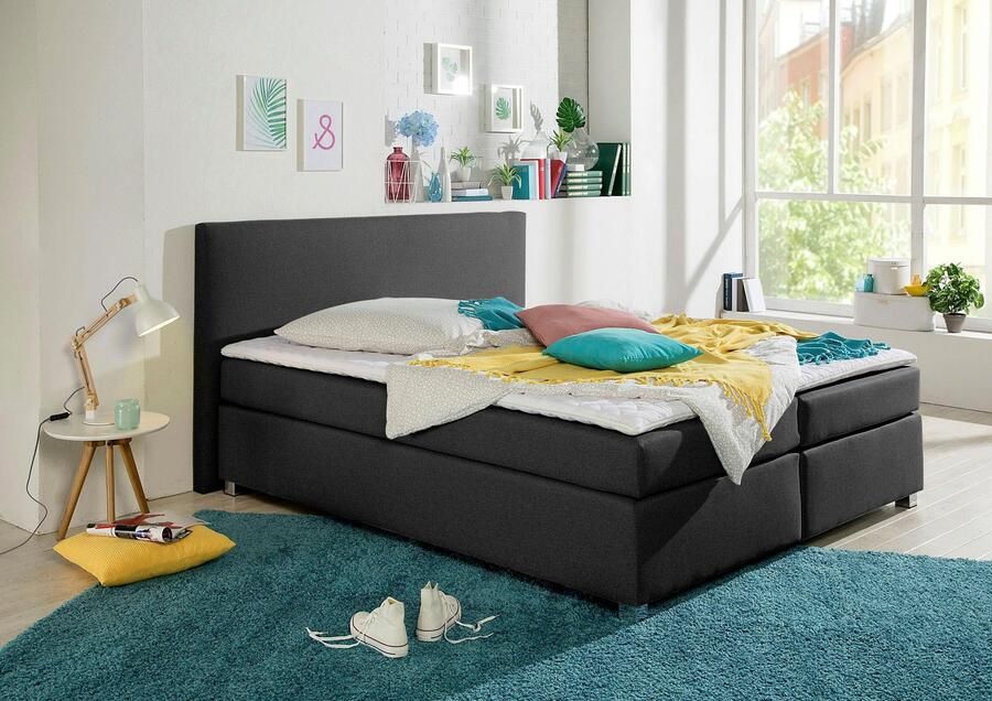 INOSIGN Boxspring Eliana incl. topmatras in 4 breedten 3 matrassoorten en 2 hardheden - Foto 4