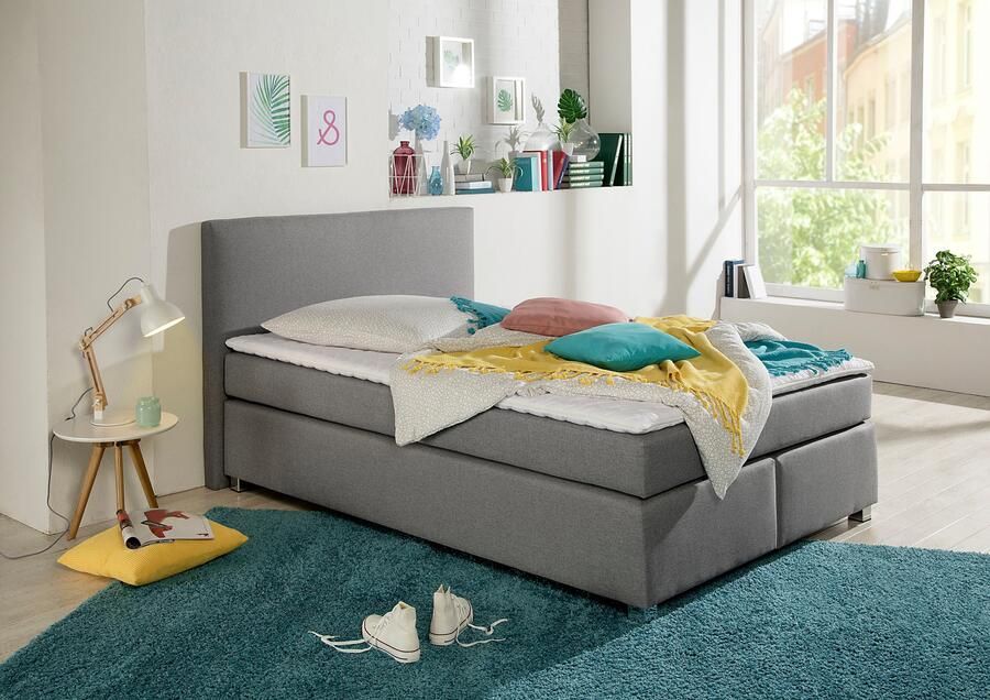 INOSIGN Boxspring Eliana incl. topmatras in 4 breedten 3 matrassoorten en 2 hardheden - Foto 4